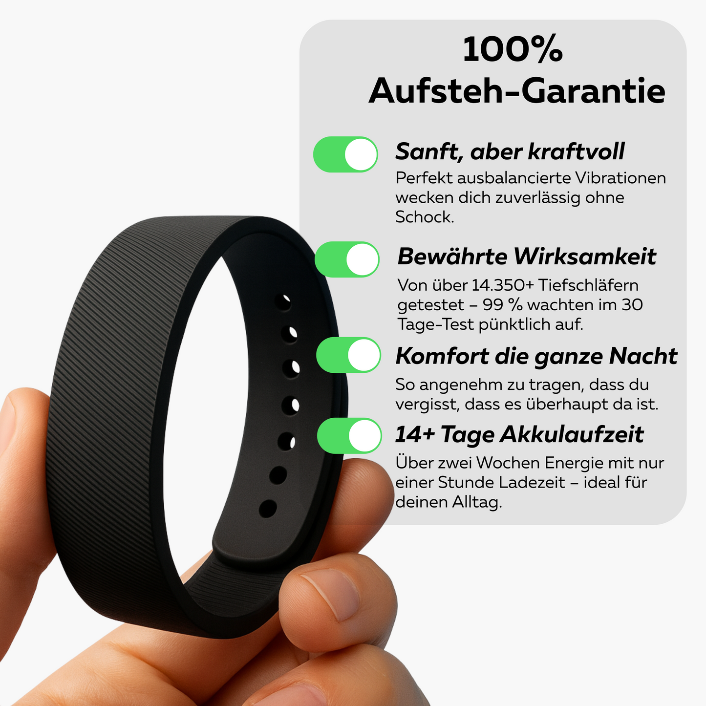 SilentWake Armband