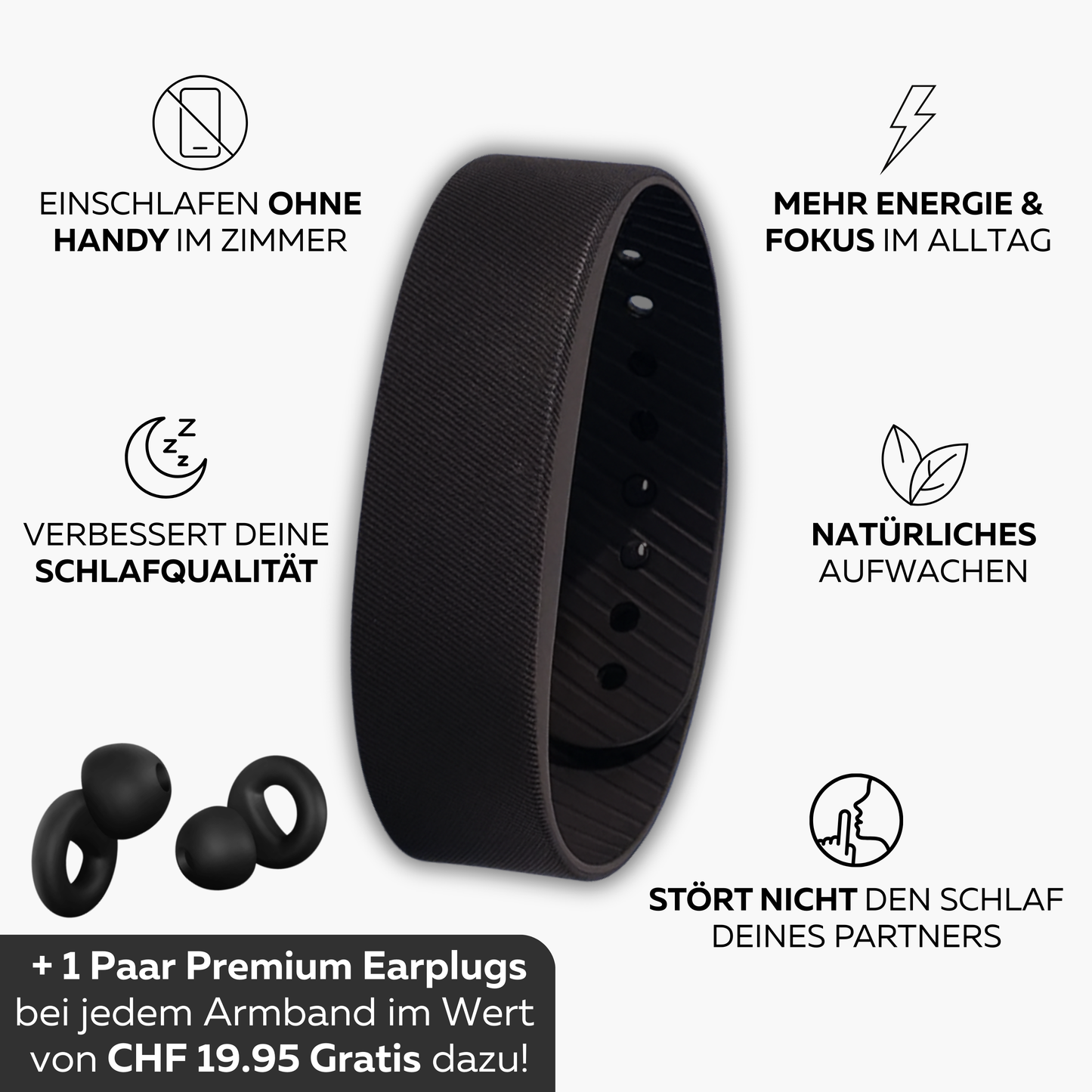 SilentWake Armband